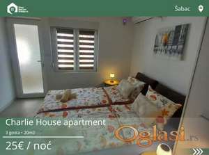 Stan Na Dan Šabac Charlie House apartment